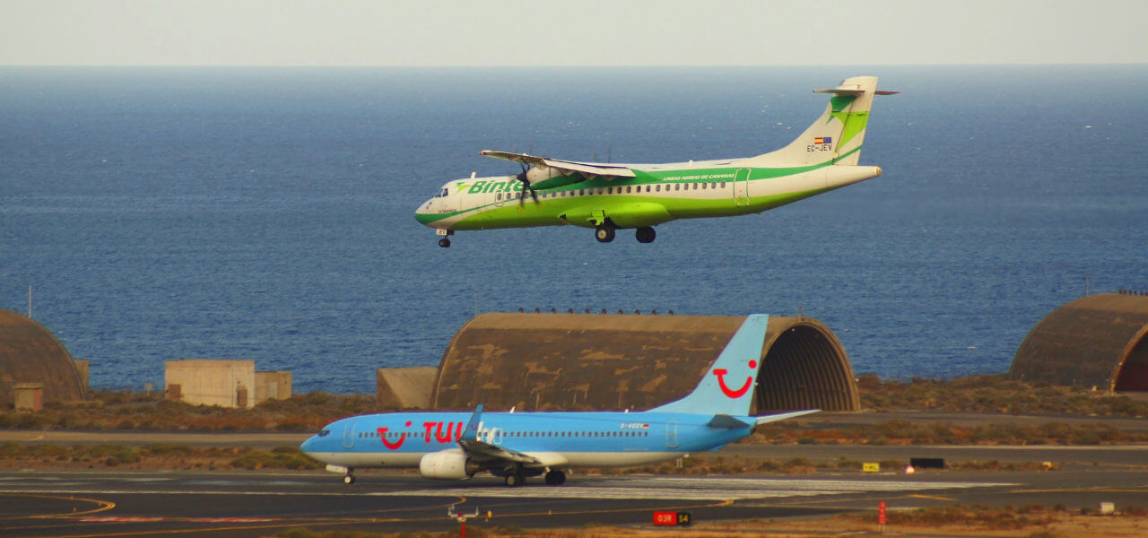 Vols à destination des Canaries