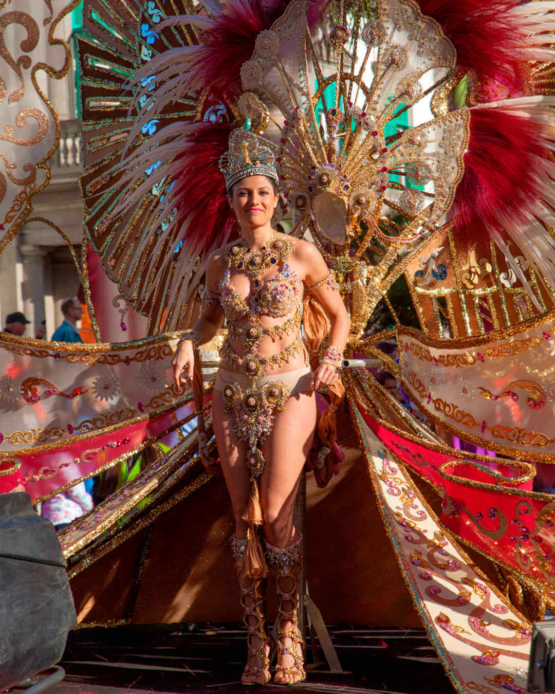 Traditions canariennes 1 Défilé principal du carnaval de Las Palmas de Gran Canaria
