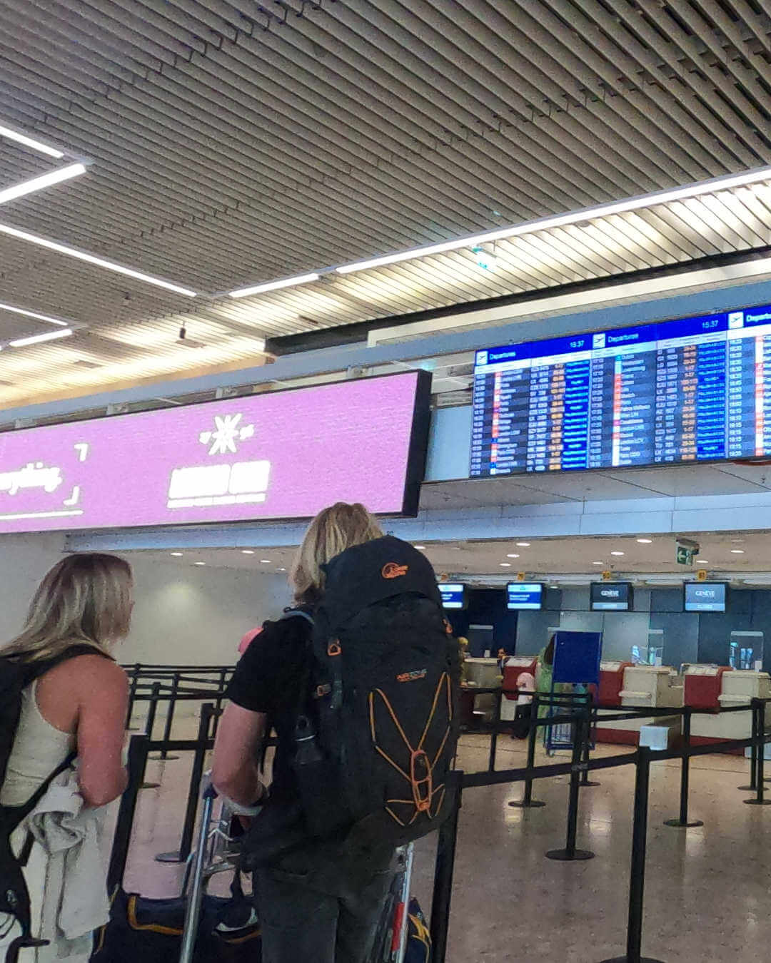 hall-aeroport Aéroport, départ pour les vacances