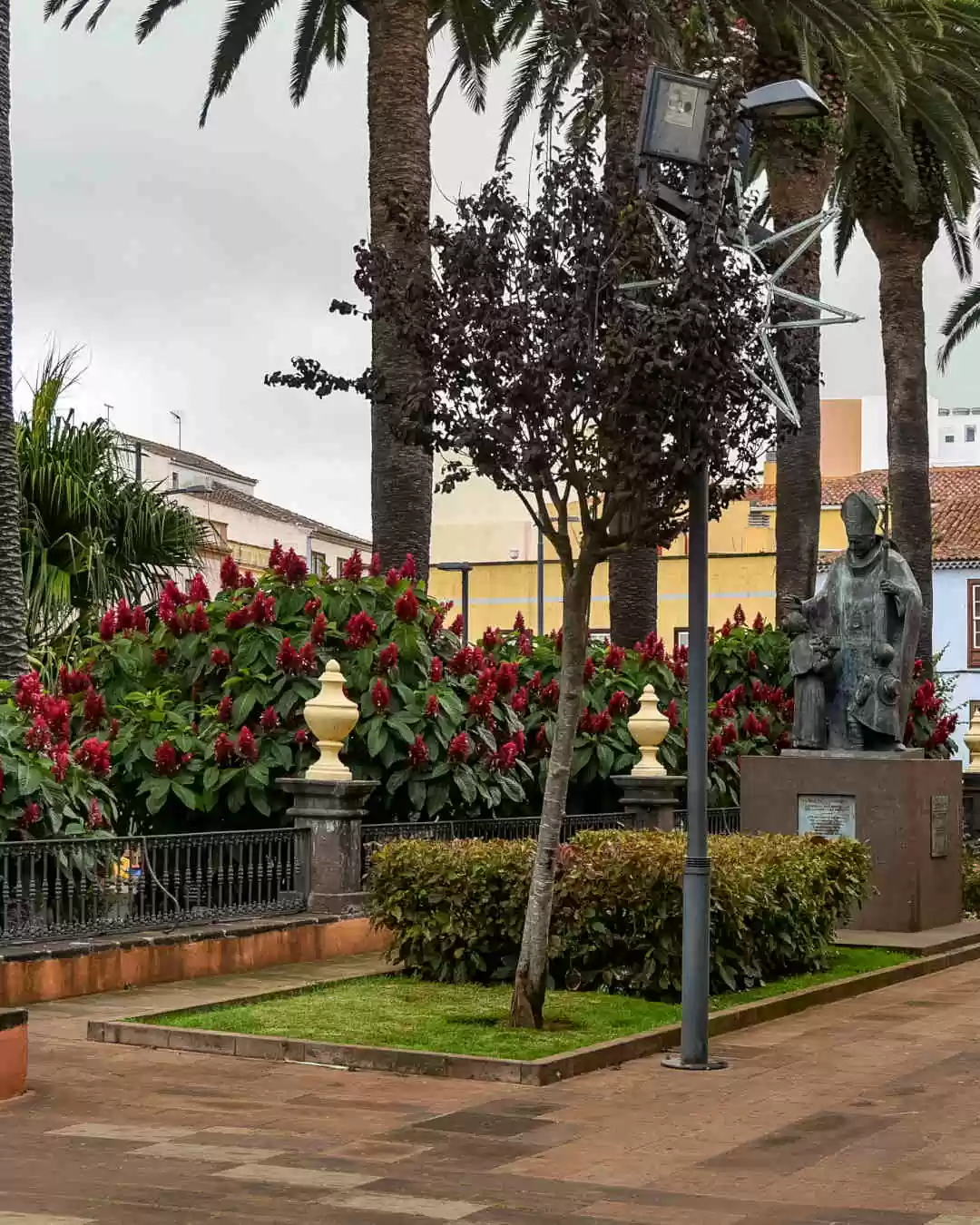 San Cristóbal de La Laguna, parc fleuri
