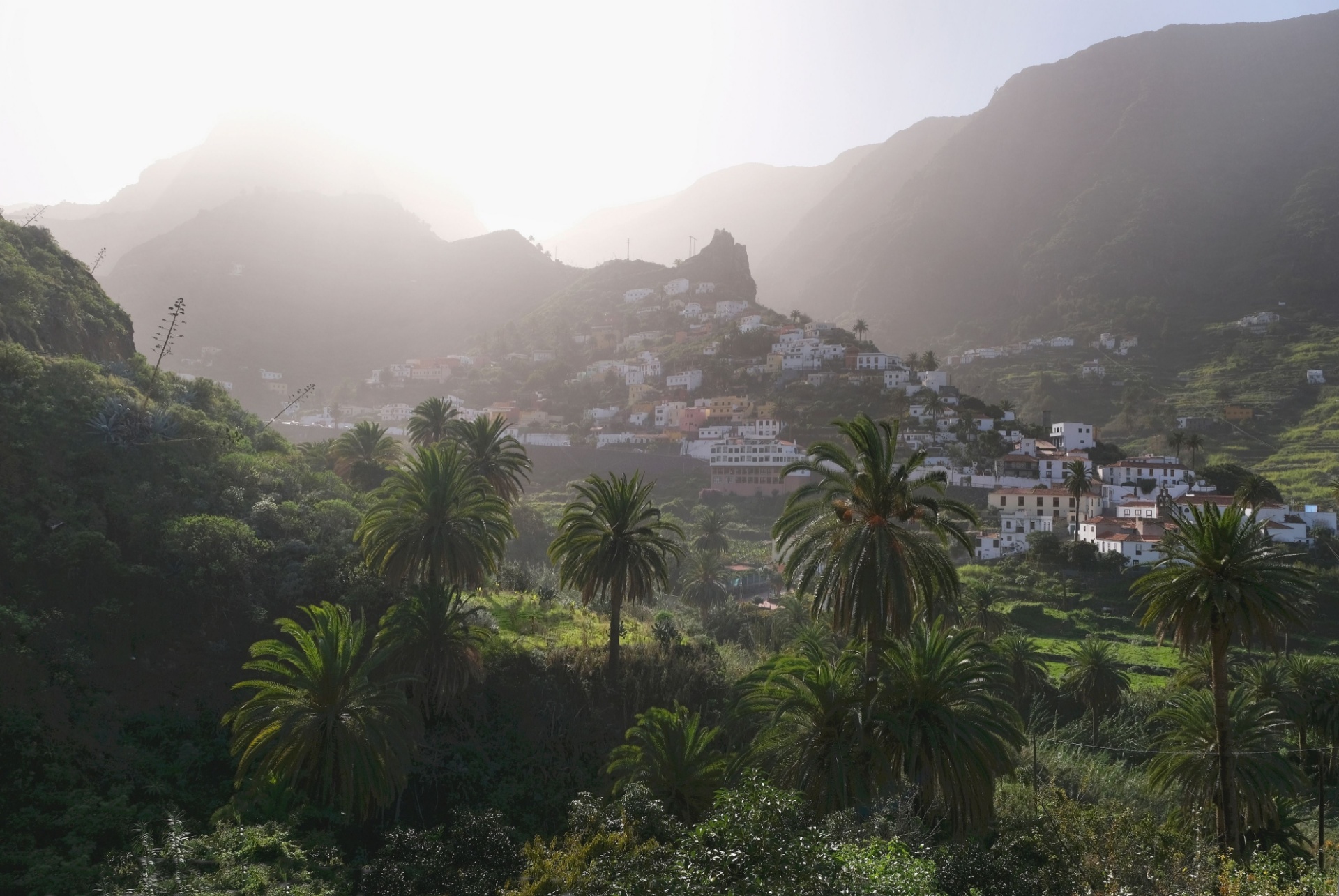 vallee hermigua ou dormir a la gomera